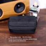 Factory Wholesale Custom Hard watch box organizer for men or Women 3 watch travel case Portable Storage watch display holder - Image 3