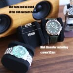 Factory Wholesale Custom Hard watch box organizer for men or Women 3 watch travel case Portable Storage watch display holder - Image 2