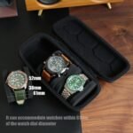 Factory Wholesale Custom Hard watch Travel Case organizer for Women 3 Watch Portable Storage Watch Display Holder - Image 3