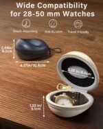 Factory Wholesale Custom Single Watch Travel Case with Carabiner Clip, EVA Hard Shell - Image 3