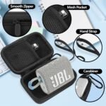 Factory Wholesale Custom Hard Carrying Case Compatible with JBL GO 4/ GO 3 Portable Bluetooth Speaker - Image 2