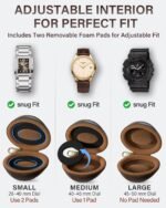 Factory Wholesale Custom Single Watch Case with Carabiner Clip, Travel Watch EVA Hard Shell Storage - Image 2
