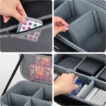 Factory Wholesale Custom Card Deck Carrying Case for MTG/TCG Cards with Playmat Straps - Image 3