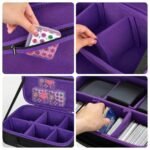 Factory Wholesale Custom Card Deck Travel Storage for MTG/TCG Cards Case with Playmat Straps - Image 3