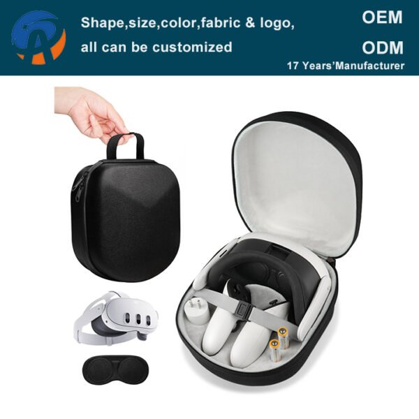 Meta Quest 3 VR Headset Case