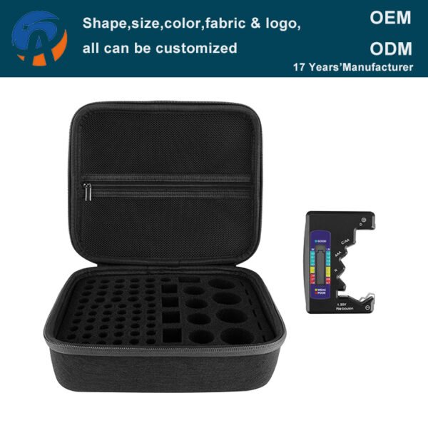Hard Battery Storage Container