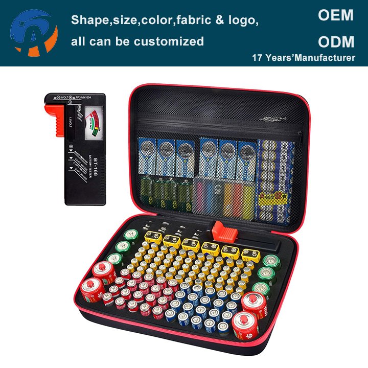 Battery Organizer Storage Box
