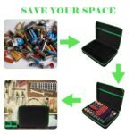 Factory Wholesale Custom Battery Storage Case with Tester,69 Slot for AAA AA C D 9V Button - Image 4