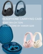 Factory Wholesale Custom Hard Headphone Case for Sony WH-CH720N / Soundcore by Anker Q20i - Image 2