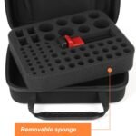 Factory Wholesale Custom Battery Organizer, Battery Organizer Storage Case with Tester BT-168, Waterproof Battery Holder Box Holds - Image 4