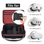 Factory Wholesale Custom Waterproof VR Carrying Case for Meta Quest 3S/3/2 Headset - Image 2