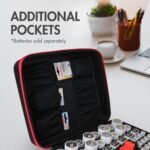 Factory Wholesale Custom Large Battery Organizer Case with Battery Tester, Holds 120 Batteries AA AAA C D 9V - Image 3