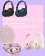 Factory Wholesale Custom Over Ear Headphone Portable Case for Sony WH-CH720N / Soundcore by Anker Q20i - Image 2