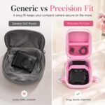 Factory Wholesale Custom Waterproof Digital Camera Travel Case for Kodak PIXPRO FZ55 and for Canon ELPH 360 HS - Image 4