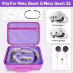 Factory Wholesale Custom Waterproof Zipper Portable Case for Meta Quest 3S VR Storage - Image 2