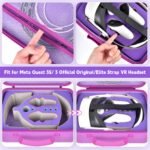 Factory Wholesale Custom Waterproof Zipper Portable Case for Meta Quest 3S VR Storage - Image 3