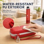 Factory Wholesale Custom Waterproof Portable PU Travel Bag for Dyson HushJet Mini Fan Case - Image 3