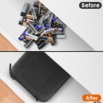 Factory Wholesale Custom Battery Organizer Hard Case, Batteries Carrying Holder Container - Holds 34 Various Sizes AA AAA 9V C D Batteries - Image 4