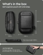 Factory Wholesale Custom Waterproof Portable Travel Golf Accessories Organizer Case - Image 4
